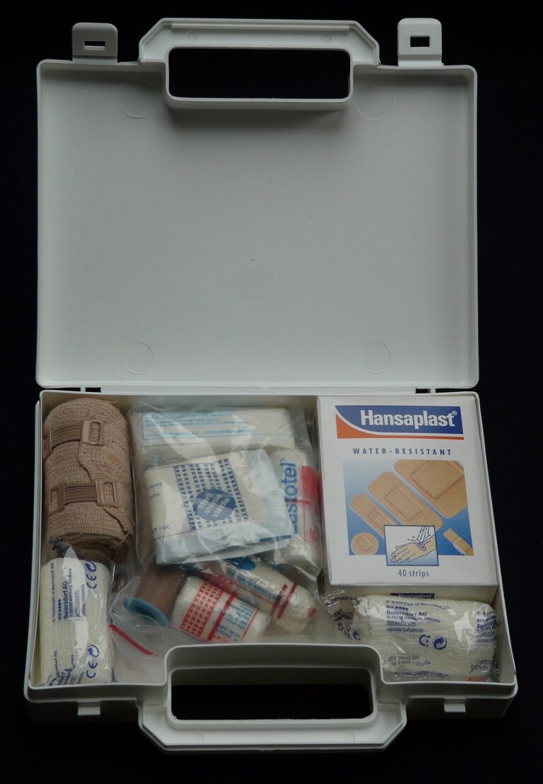 kit de primeros auxilios